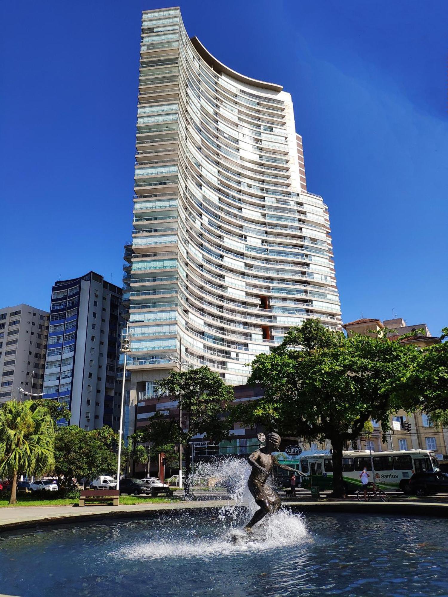 Book Santos - Unlimited 1112 - Um Pé na areia Santos (Sao Paulo) Exterior foto